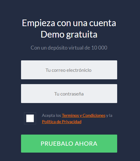 Registro en IQ Option Registro en IQ Option